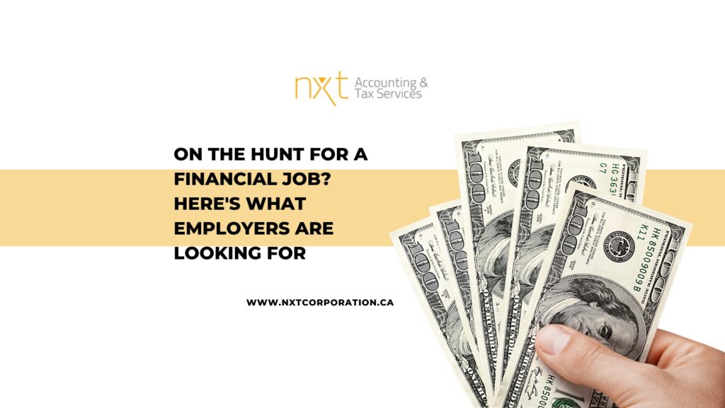 On the Hunt for a Financial Job? Here's What Employers are Looking For